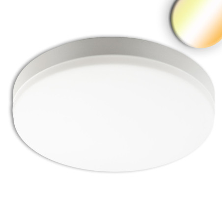 LED Decken/Wandleuchte 18W, weiß, IP54, mit HF-Sensor+Notlichtfunktion, ColorSwitch 3000|4000|5000K
