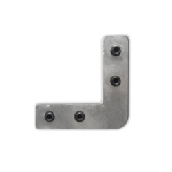 Eckverbinder horizontal für TUNNEL, SURF16, LAMP35, CORNER20N, Double/Single, HIDE, 90°, 4er Set