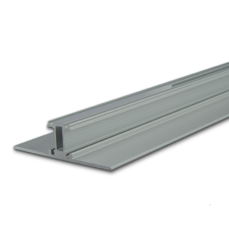 LED Leuchtenprofil 2SIDE Aluminium pulverbeschichtet silber, 200cm