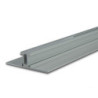 LED Leuchtenprofil 2SIDE Aluminium pulverbeschichtet silber, 200cm