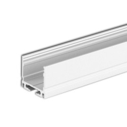 LED Aufbauprofil SURF16 Aluminium eloxiert, 200cm