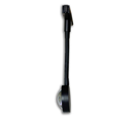 Track48 Leuchte Sunglow flexible schwarz 5,5W, 160°, 48V DC, 2000K, DALI dimmbar