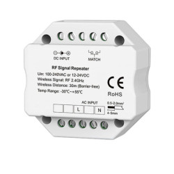 Sys-Pro Mesh Signal Repeater, max. 30m, 12-24V DC / 100-240V AC
