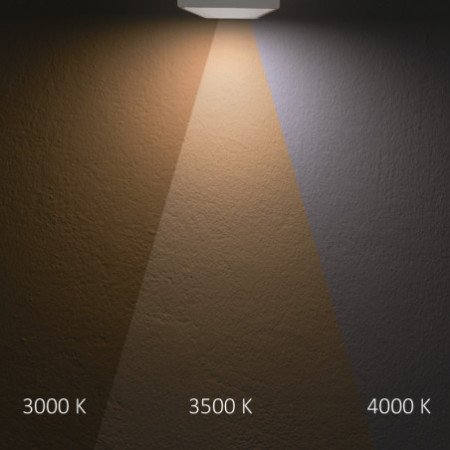 3-PH Linearleuchte prismatisch, 60cm, 32W, weiß, 3000|3500|4000K, CRI90, dimmbar