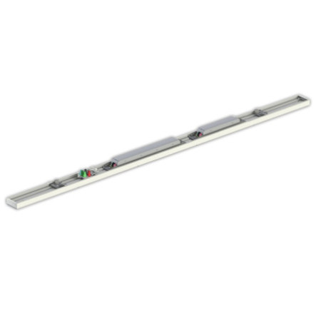 FastFix LED Linearsystem S Modul 1,5m 25-75W, 4000K, 180lm/W, 90°, DALI dimmbar mit Notlichtfunktion