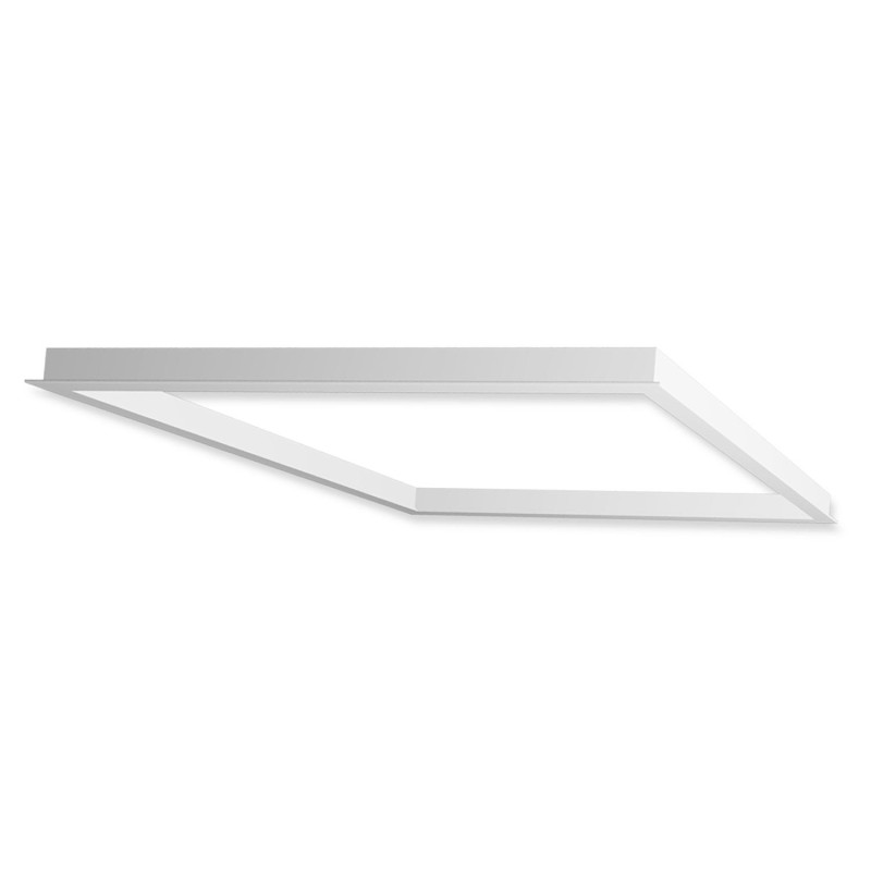 Einbaurahmen weiß RAL 9016 für LED Panel 625x625