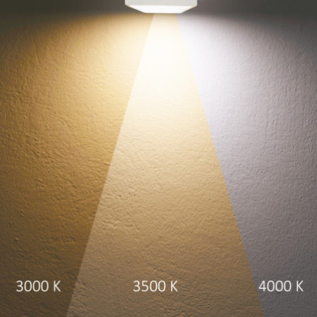 3-PH Linearleuchte prismatisch, 120cm, 40W, weiß, 3000|3500|4000K, CRI90, DALI dimmbar.