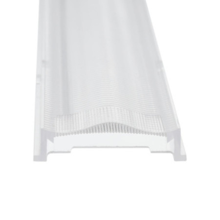 Einschubcover 2x25° Linse doppelt-asymmetrisch für 3-Phasen Linearleuchte prismatisch, 120cm