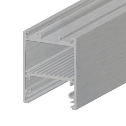 LED Leuchtenprofil LAMP30 V2 Aluminium silber pulverbeschichtet, 300cm