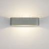 LED Wandleuchte Up&Down 1x7W CREE, IP54, silbergrau, warmweiß
