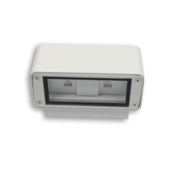 LED Wandleuchte Up&Down 4x3W CREE, IP54, weiß, warmweiß