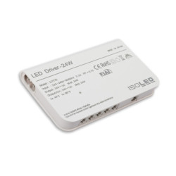 LED MiniAMP Trafo 24V/DC, 0-24W, 5x3A mit Master Sensor-Port, ultraflach