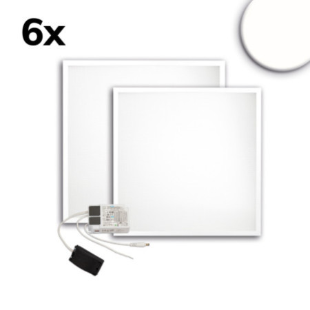 LED Panel ECO Backlight Line 625 UGR unter 19 2H/2H, CRI80, 36W, neutralweiß, 6er Pack, Push/DALI dimmbar
