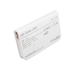 LED MiniAMP Trafo 24V/DC, 0-24W, 5x3A mit Master Sensor-Port, ultraflach