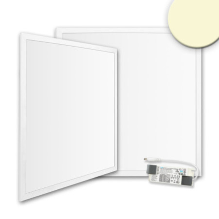 LED Panel Business Line 625 UGR unter 19 2H/2H, 36W, weiß RAL9016, warmweiß, PowerSwitch 21-40W
