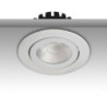 LED Einbaustrahler, weiß, 8W, 36°, rund, warmweiß, IP65, dimmbar
