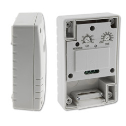 Dämmerungsschalter 230V, max. 10A, 3-500Lux, IP54, Aufputzmontage