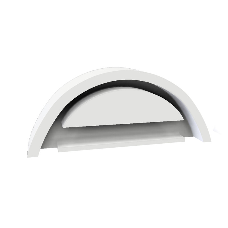Endkappe für LED T5/T8 Umrüstplatine inkl. Abdeckung COVER69 ohne Kabeldurchführung