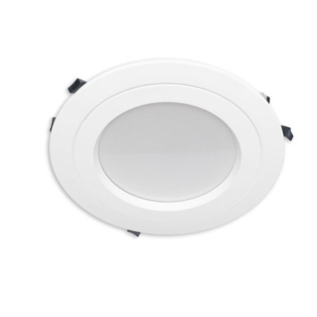 Loch Adapterring für Downlights, mit Federn, weiß, ID 201mm - AD 287mm
