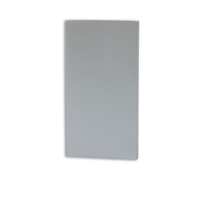 Endkappe EC113 silber für LAMP30 V1+V2 mit U-COVER63, 2 Stück, mit Lichtfalle