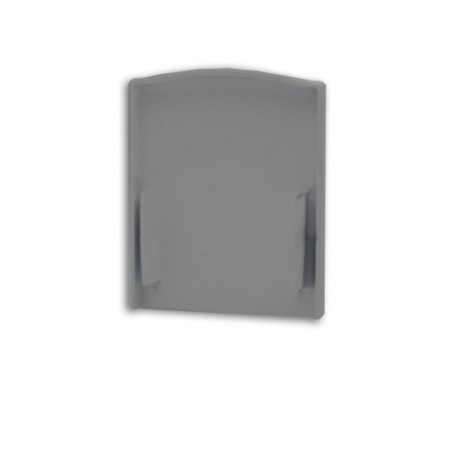 Endkappe EC114 silber für LAMP30 V1+V2, 2 Stück, mit Lichtfalle