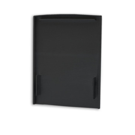 Endkappe EC115 schwarz für LAMP40, 2 Stück, mit Lichtfalle