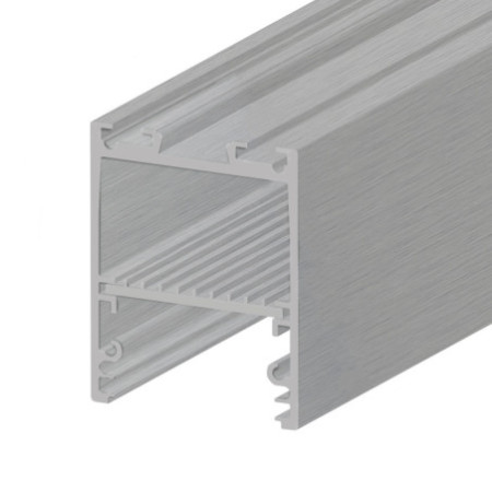 LED Leuchtenprofil LAMP30 V2 Aluminium silber pulverbeschichtet, 300cm