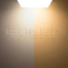 LED Decken/Wandleuchte mit HF-Bewegungssensor 24W, weiß, eckig, IP54, ColorSwitch 3000|4000K