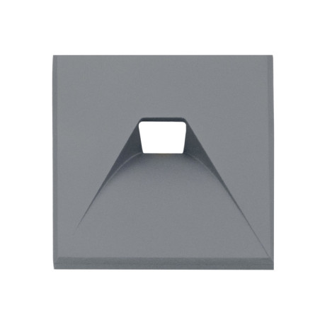 Cover Aluminium eckig 2 dunkelgrau für Sys-Wall68
