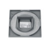 Cover Aluminium eckig 2 dunkelgrau für Sys-Wall68
