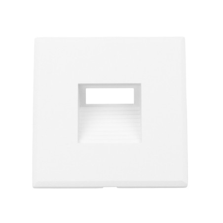 Cover Aluminium eckig 3 weiß für Sys-Wall68