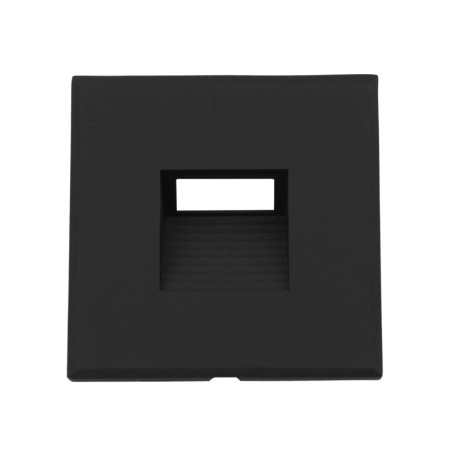 Cover Aluminium eckig 3 schwarz für Sys-Wall68