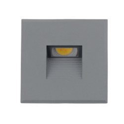 Cover Aluminium eckig 3 dunkelgrau für Sys-Wall68