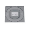 Cover Aluminium eckig 3 dunkelgrau für Sys-Wall68