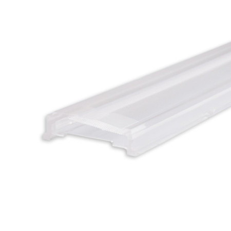 Linsen-Einschubcover C66, Abstrahlwinkel 25° asymmetrisch, 1176mm, für LAMP30 V2 Profil