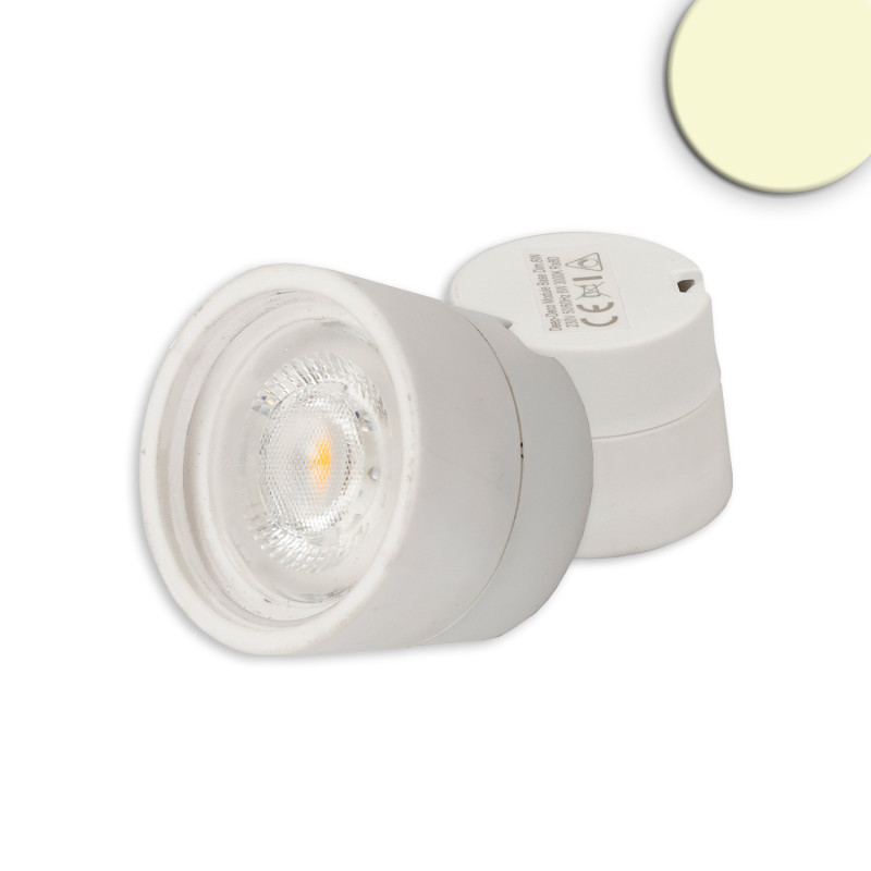 LED Modul SYS-GU10, rund, 5W, CRI90, 2700K, dimmbar (exkl. Cover, exkl. Einbaurahmen)