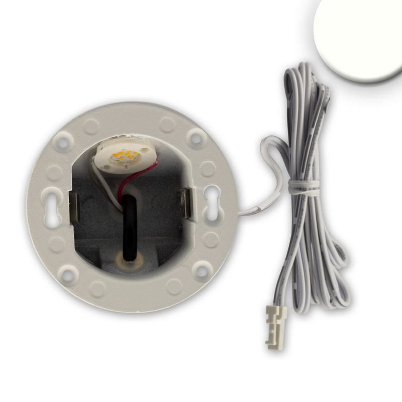 LED Wandeinbauleuchte Sys-Wall68 MiniAMP 24V, 3W, 4000K, inkl. Einputzdose (exkl. Cover)