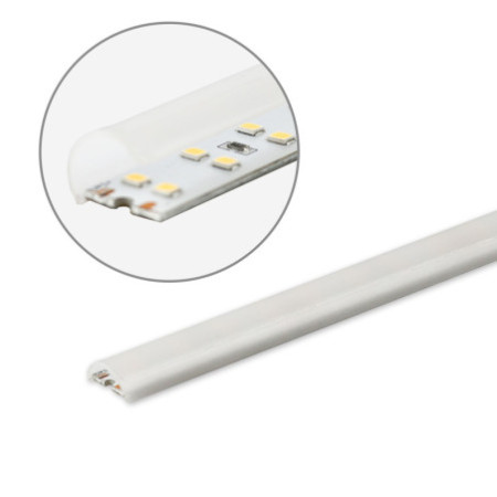 Abdeckung COVER69 opal/satiniert 115cm für T5/T8 Umrüstplatine