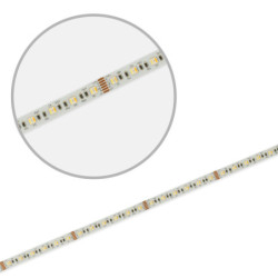 LED AQUA RGB+WW+KW CCT Flexband, 24V DC, 22W, IP68, 5in1 Chip, 5m Rolle, 60 LED/m