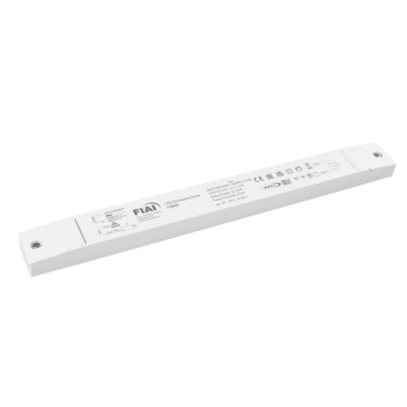 LED PWM-Trafo 24V/DC, 0-30W, Push/DALI-2 dimmbar, SELV, ultraflach