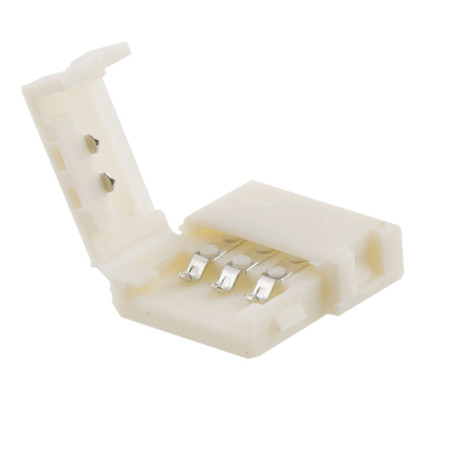 Clip-Verbinder (max. 5A) C1-310 für 3-pol. IP20 Flexstripes mit Breite 10mm, Pitch  über 12mm