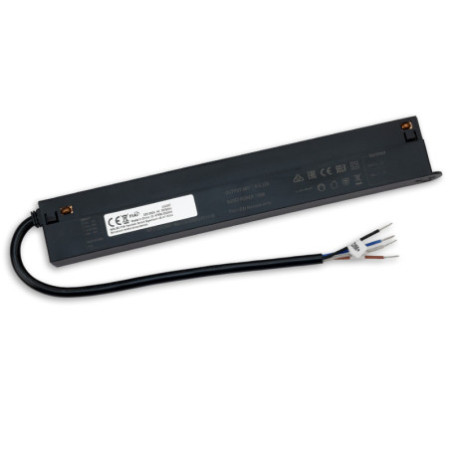 Track48 Inline-Trafo schwarz, 150W, 48V DC
