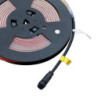 LED Flexband 230V COB, 14W/m, 5m Rolle, 2700K, CRI90, IP67, male-Stecker einseitig