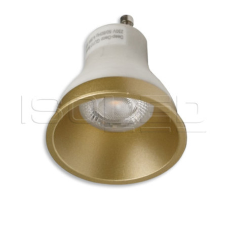 Cover für LED Spot und LED Modul SYS-GU10, gold, rückversetzt, UGR unter 12