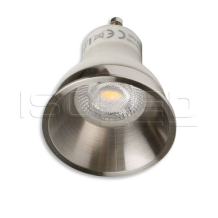Cover für LED Spot und LED Modul SYS-GU10, nickel gebürstet, rückversetzt, UGR unter 12