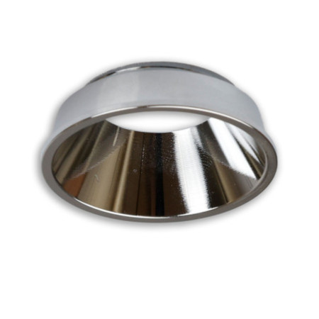 Cover für LED Spot und LED Modul SYS-GU10, alu glänzend, rückversetzt, UGR unter 12
