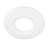 Cover Aluminium rund/Kante weiß matt für Sys-68