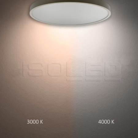 LED Hängeleuchte UGR unter 19 2H, weiß, 60W|70W, IP42, DN800, 2700|3000|4000K, dimmbar, exkl. Kabel