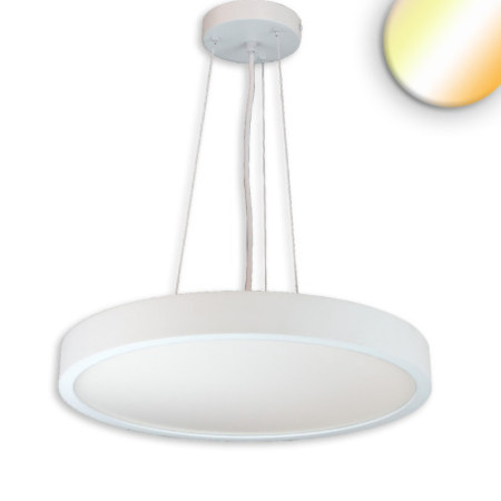 LED Hängeleuchte UGR unter 19 2H, weiß, 80W|100W, IP42, DN1000, 2700|3000|4000K, dimmbar, exkl. Kabel
