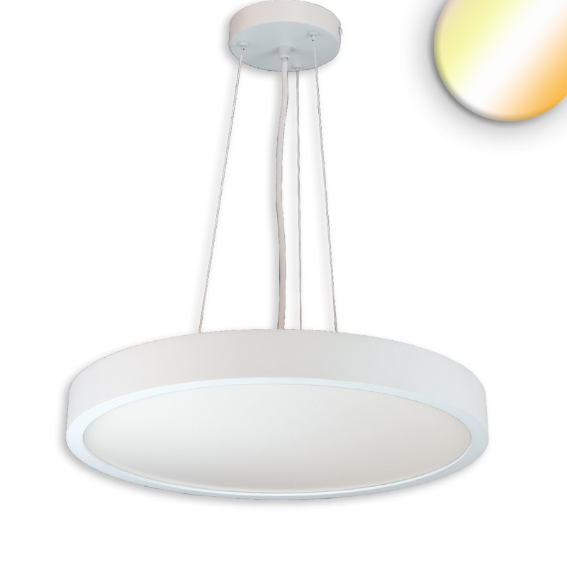 LED Hängeleuchte UGR unter 19 2H, weiß, 80W|100W, IP42, DN1000, 2700|3000|4000K, dimmbar, exkl. Kabel